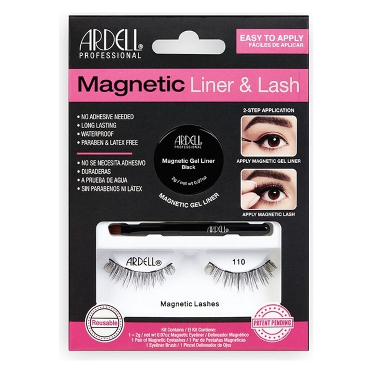 False Eyelashes Magnetic 110 Ardell AII36852-0