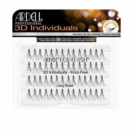 False Eyelashes Ardell 3D Long Black-0
